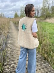 Alwero X House of Mayana bodywarmer Luna y Sol