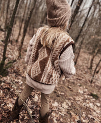 Alwero bodywarmer Alpen Junior Aran