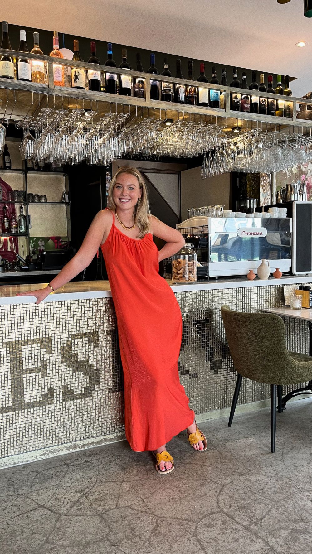 Alwero jurk long Emma