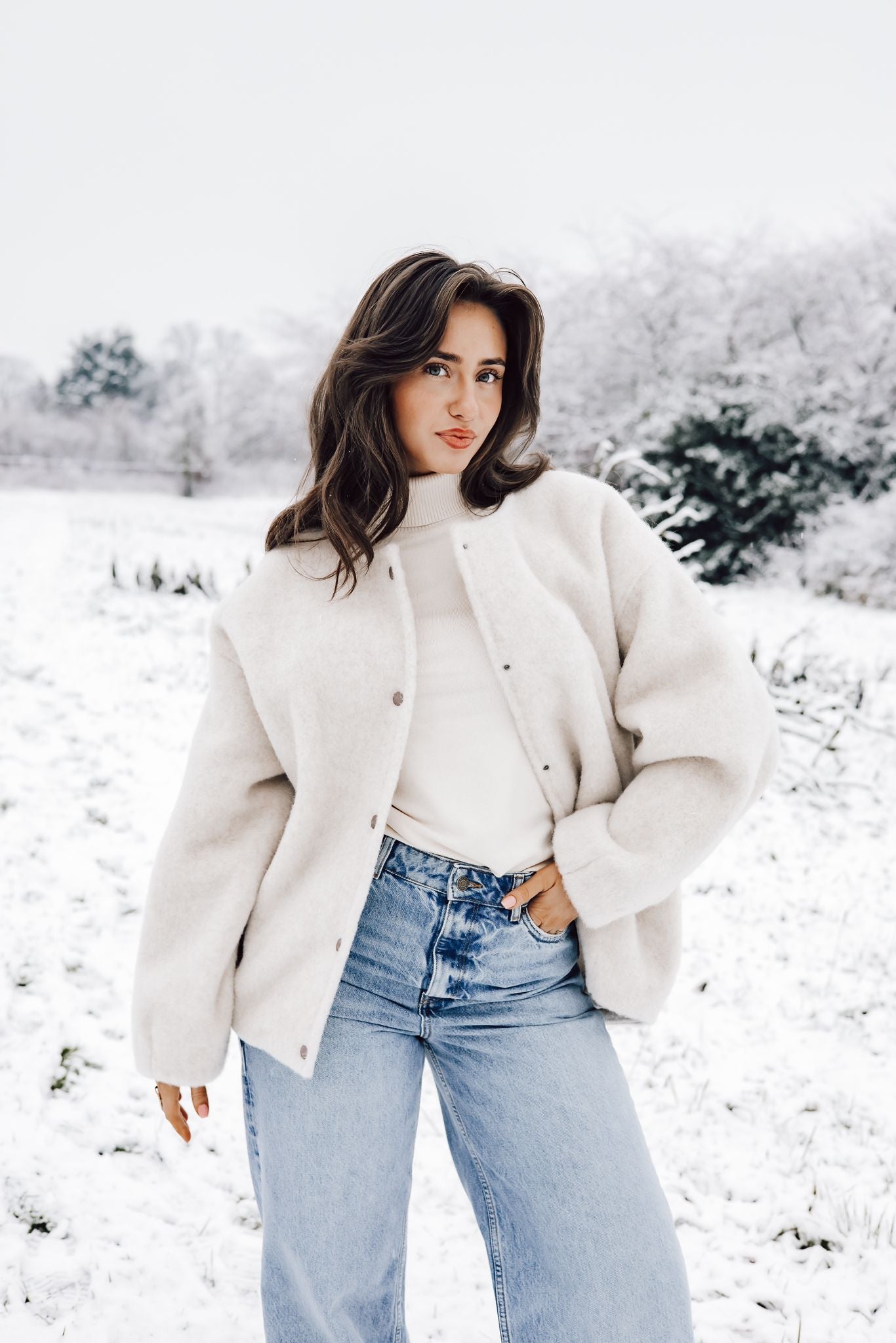 Alwero jas Jag felted