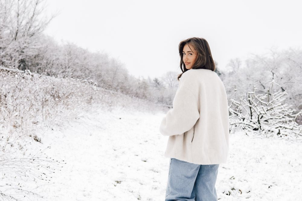 Alwero jas Jag felted