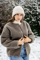 Alwero jas Jag felted