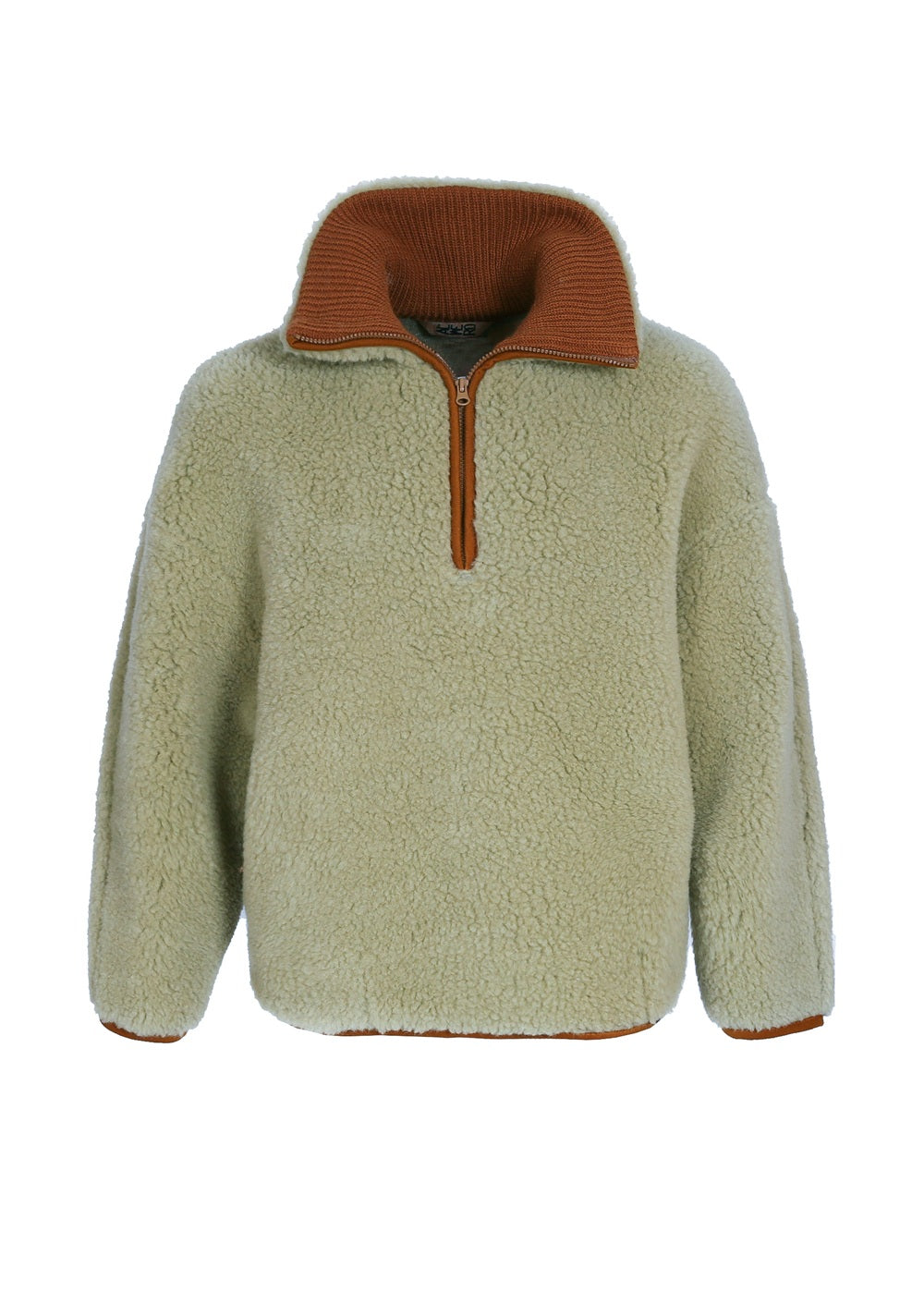 Alwero sweater Bel brown trims