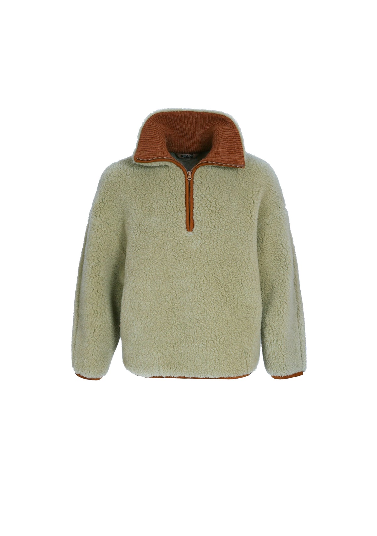 Alwero sweater Bel brown trims