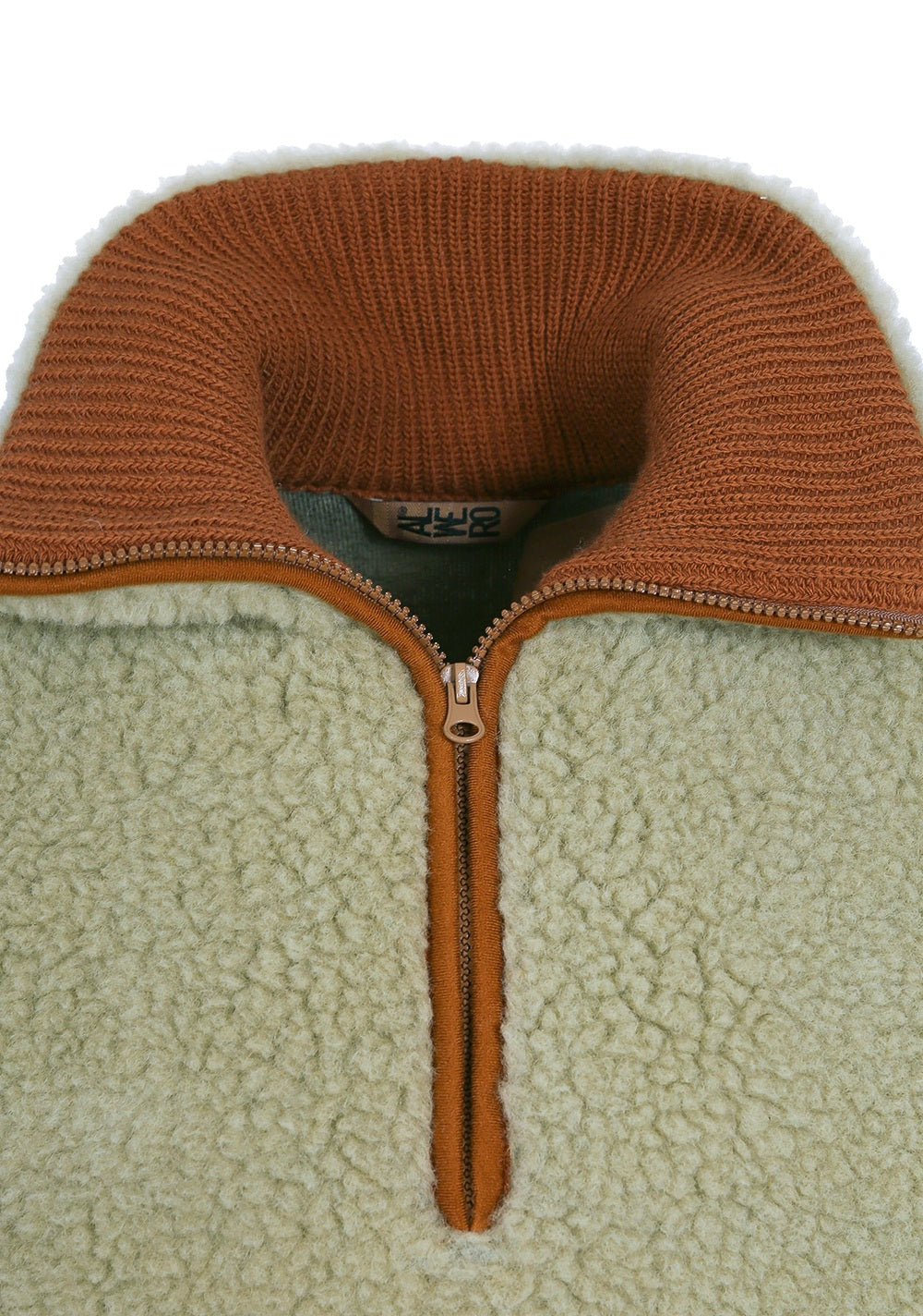 Alwero sweater Bel brown trims