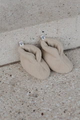 Alwero slofjes newborn merinowol