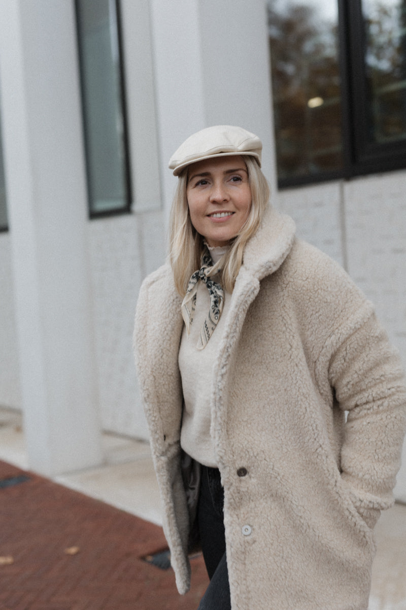 Alwero jas Teddy mid light