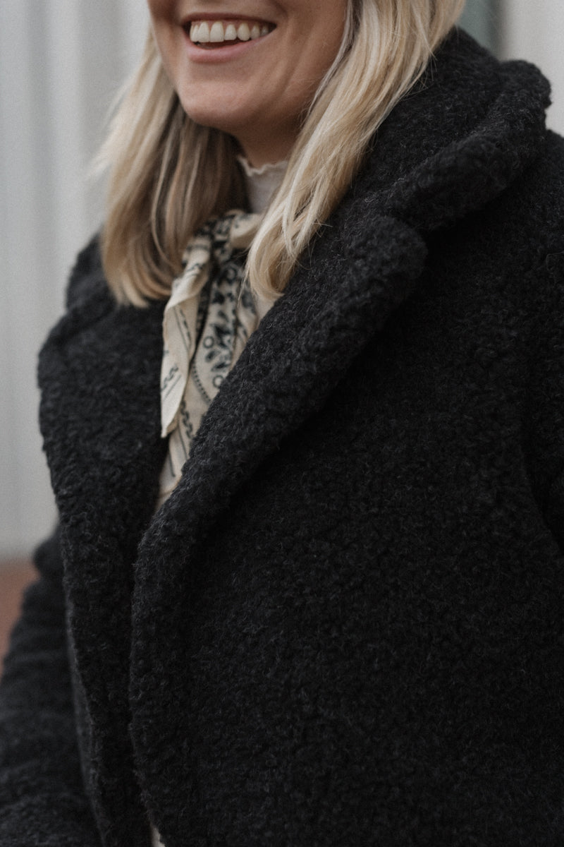 Alwero jas Teddy mid light